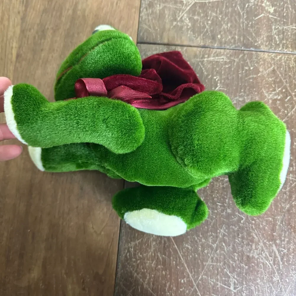TY Beanie Babies King 1993 NWT posable frog Stuffed animal Attic‎ Treasures